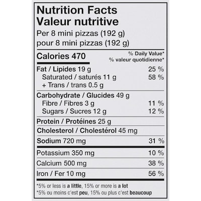 Ristorante Mini Pizzas, Three Cheese 12-Count