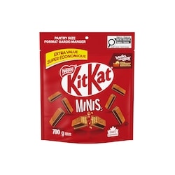 Nestlé KitKat Wafer Bars Pantry Size 700 g, $2.57/100g