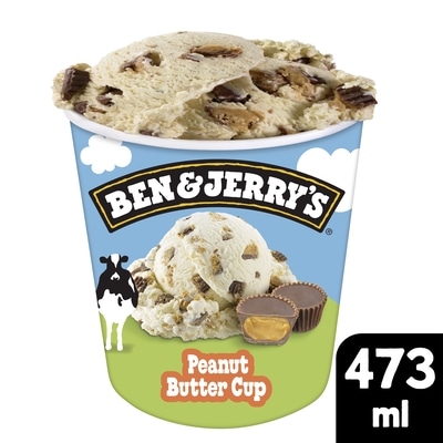 Ben & Jerry's Peanut Butter Cup Ice Cream 473 ml, $1.15/100ml