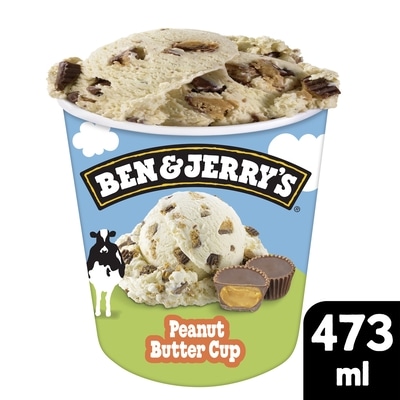 Ben & Jerry’s Moules au beurre d’arachide Contenant de crème glacée 473 ml, 1,48 $/100ml