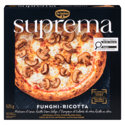 Dr Oetker Suprema Pizza, Funghi Ricotta 525 g, $1.62/100g