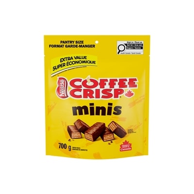 Nestlé Coffee Crisp Wafer Pieces Pantry Size 700 g, $2.57/100g