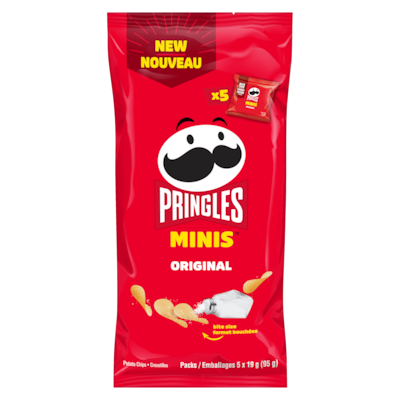Pringles Croustilles original format bouchées 95 g, 2,11 $/100g