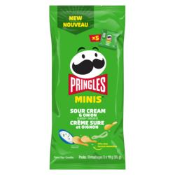 Pringles Minis Crème sure et oignon 95 g, 2,11 $/100g