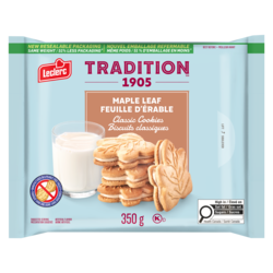 Leclerc Biscuits classiques feuille d'érable 350 g, 0,80 $/100g