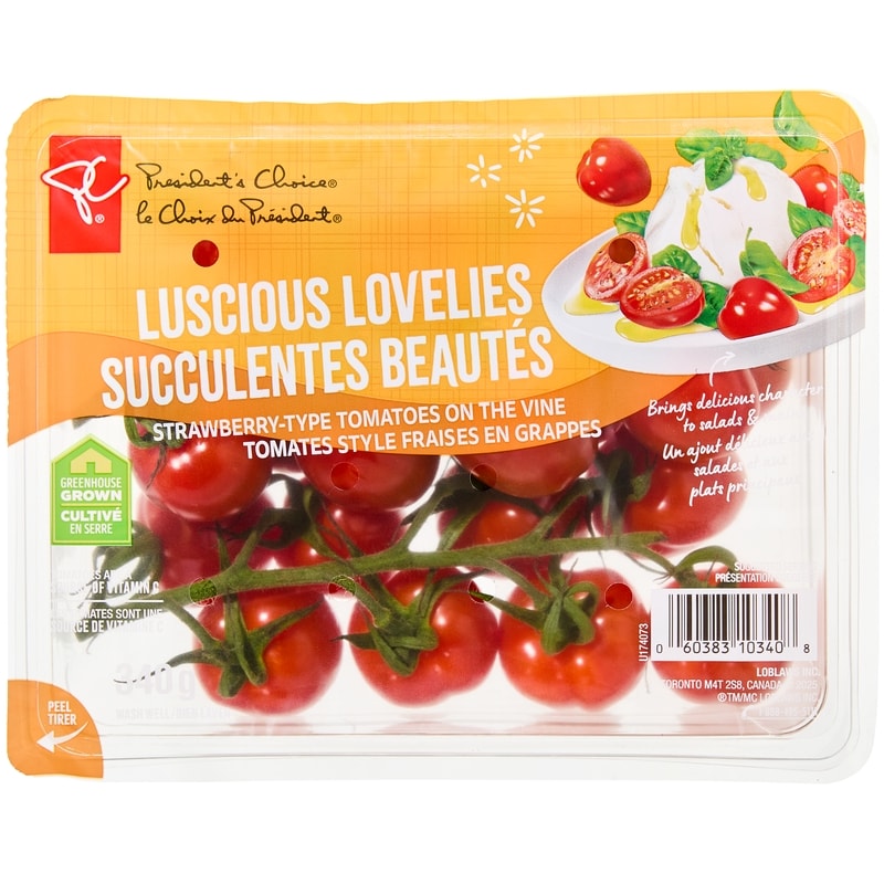 President's Choice Luscious Lovelies Strawberry-Type Tomatoes on