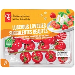le Choix du Président Tomates style fraises en grappes Succulentes beautés 340 g, 1,47 $/100g