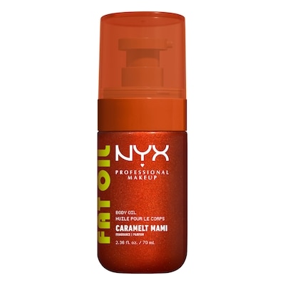 Nyx Fat Oil Body Oil Caramelt Mami Bronze Glow Oil Caramelt Mami - Bronze shimmer, glowy finish 70 ml, $38.56/100ml