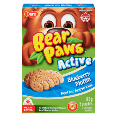 Dare Soft Cookies Active Blueberry Muffin 175 g, $3.59/100g