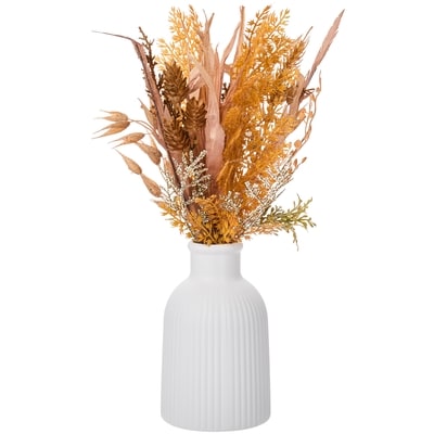 Life at Home Faux Wheat Plant with Ceramic Vase 1 ea, $19.00/1ea