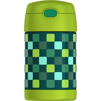 Thermos Insulated Food Jar, Green Checker 1 ea, $25.00/1ea