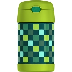 Thermos Pot alimentaire isotherme, damier vert 1 ea, 32,00 $/1ch