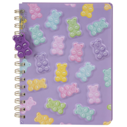 Merangue Gummy Bear Notebook 1 ea, $4.50/1ea