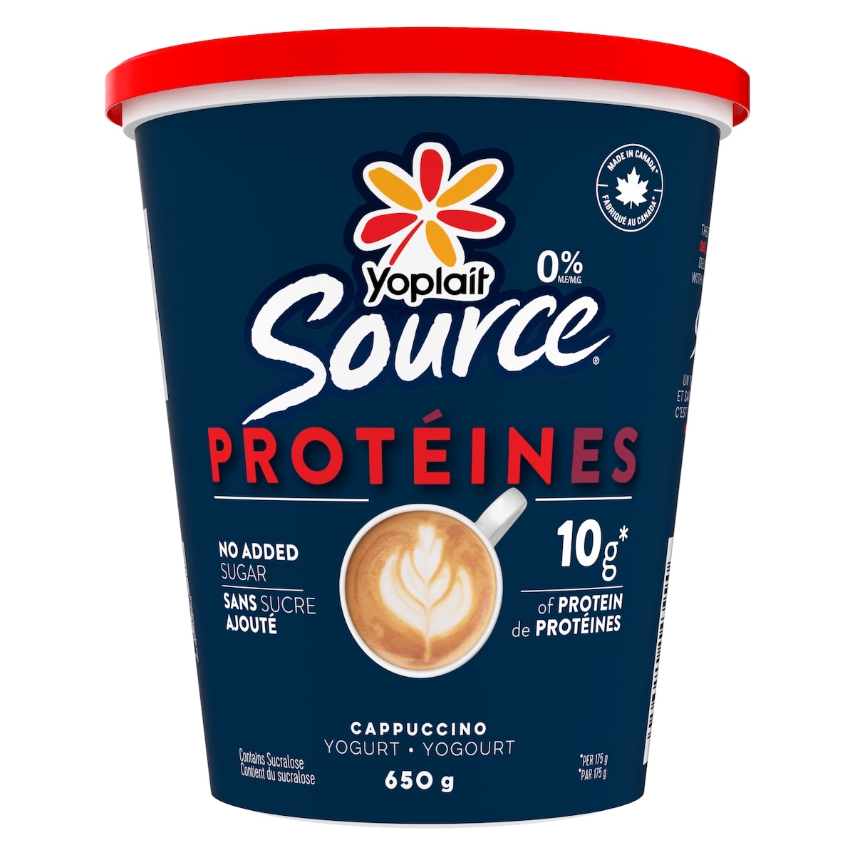 Yoplait Source Protein Yogurt Cappuccino