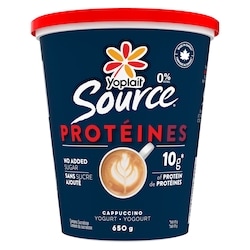 Yoplait Source Protein Cappuccino 0% 650 g, $0.54/100g