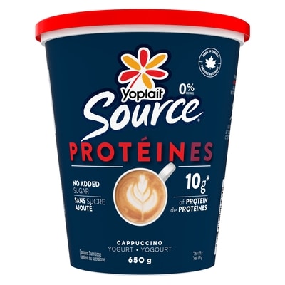 Yoplait Yogurt Cappuccino 0% M.F. 650 g, $0.69/100g