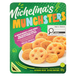 Michelina Lil Chicken Nuggets & Potato Wheels 128 g, $2.34/100g