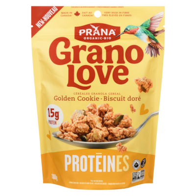 Prana Céréales granola granolove biscuit doré 300 g, 2,60 $/100g
