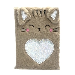 Tomo Cat Plush Journal 1 ea, $6.00/1ea
