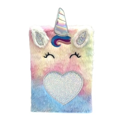 Tomo Journal en peluche licorne 1 ea, 6,00 $/1ch