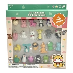 TOMO Animal 3D Erasers 25ct - 1 ea | Loblaws