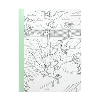 Tomo Dinosaur Colouring Composition Book 1 ea, $3.00/1ea