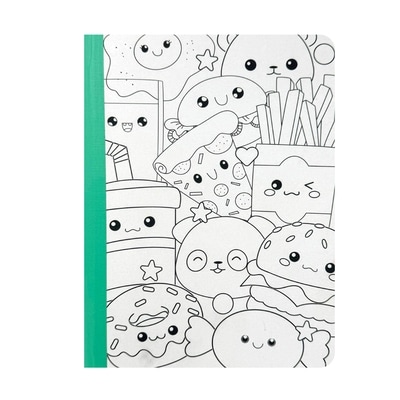 Tomo Livre de composition à colorier 1 ea, 3,00 $/1ch