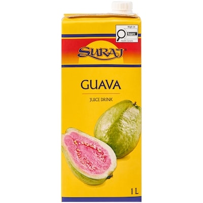 Suraj Juice Drink, Guava 1 l, $0.10/100ml
