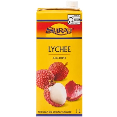 Suraj Juice Drink, Lychee 1 l, $0.10/100ml