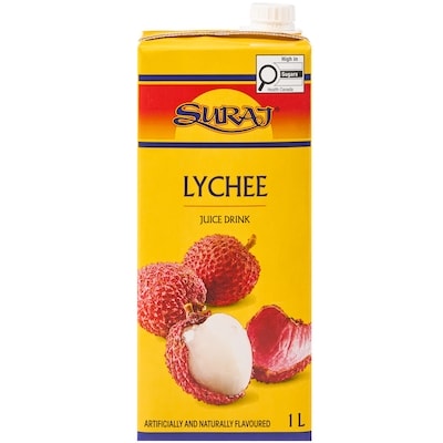 Suraj Boisson au litchi 1 l, 0,10 $/100ml