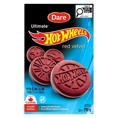 Dare Premium Crème Filled Cookies Red Velvet 290 g, $1.72/100g