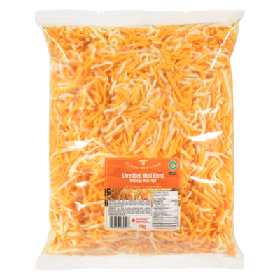 COUNTRY FARMS Mélange mexi râpé 2 kg, 1,10 $/100g
