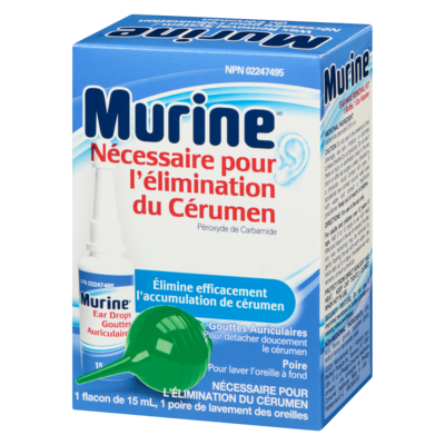 Nécessaire pour l'élimination du cérumen