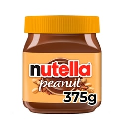Nutella Peanut Spread With Cocoa, Smooth and Creamy Peanut with Cocoa Spread for Afternoon Snacking and Gifting 375 g, $1.46/100g