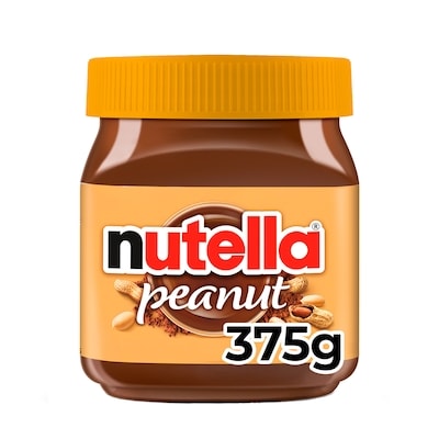 Nutella Peanut Spread With Cocoa, Smooth and Creamy Peanut with Cocoa Spread for Afternoon Snacking and Gifting 375 g, $2.53/100g