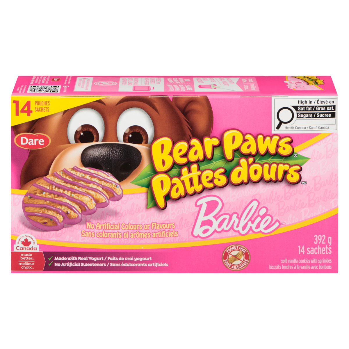 Dare Bear Paws Cookies Barbie