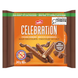 Leclerc Finger Cookies Milk Chocolate 240 g, $1.25/100g