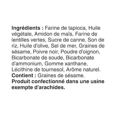 Breton sans gluten Poivre Concassé et Huile d’olive