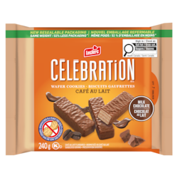 Leclerc Wafer Cookies Café Au Lait Flavoured 240 g, $1.16/100g