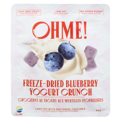 OHME! Freeze-Dried Blueberry Yogurt Crunch 44 g, $29.52/100g