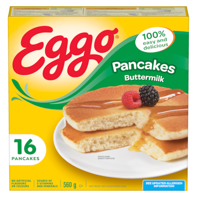 Kelloggs Pancakes Buttermilk 560 g, $1.43/100g