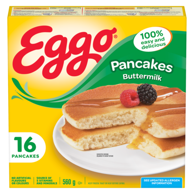 Kelloggs Pancakes Buttermilk 560 g, $1.43/100g
