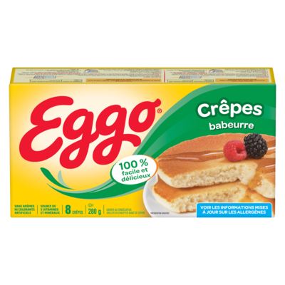 Kellogg’s Crêpes babeurre 280 g, 1,43 $/100g