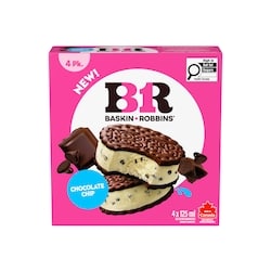 Chocolate Chip Ice Cream Sandwiches