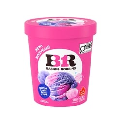 Baskin Robbins Crème glacée Barbe à papa, préparée au Canada 946 ml, 1,16 $/100ml
