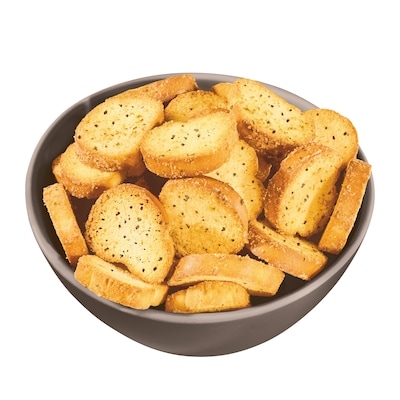 Boulangerie Grissol Baguettes Bites Romano Cheese and Black Pepper