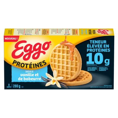 Kellogg’s Gaufres saveur de vanille et de babeurre 280 g, 2,50 $/100g