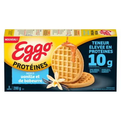 Kellogg’s Gaufres saveur de vanille et de babeurre 280 g, 2,78 $/100g