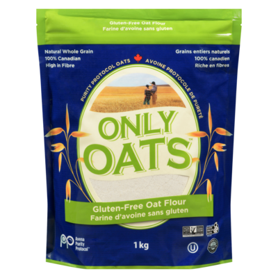 Only Oats Gluten-Free Oat Flour 1000 g, $1.30/100g