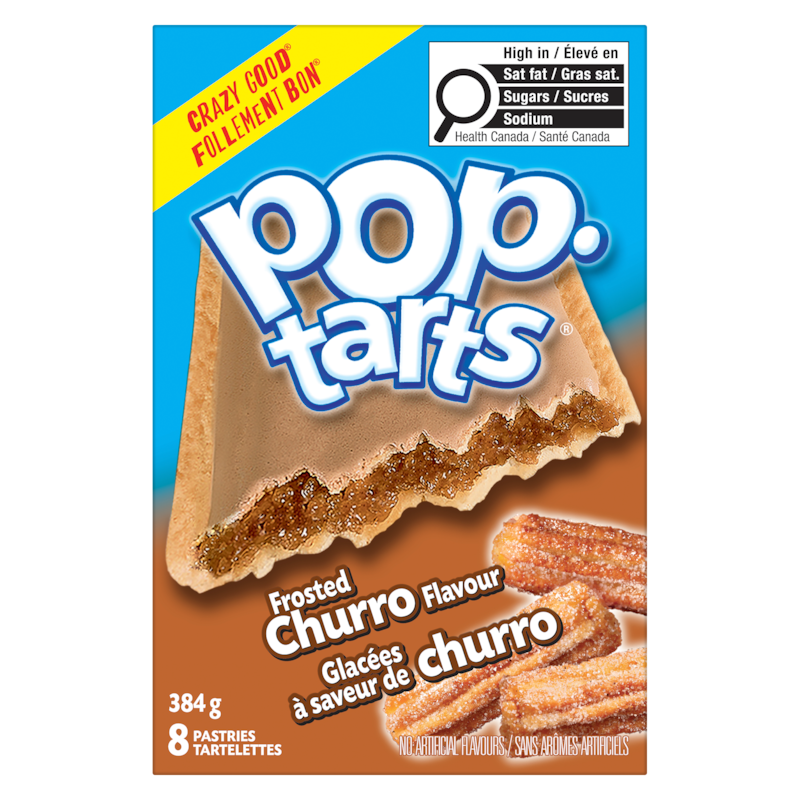 Pop-Tarts Pastries Frosted Churro Flavour